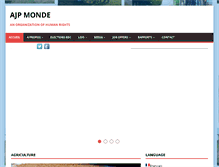 Tablet Screenshot of ajpmonde.org